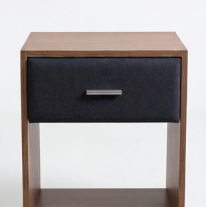 Mesa de noche Osttuni Tapizada