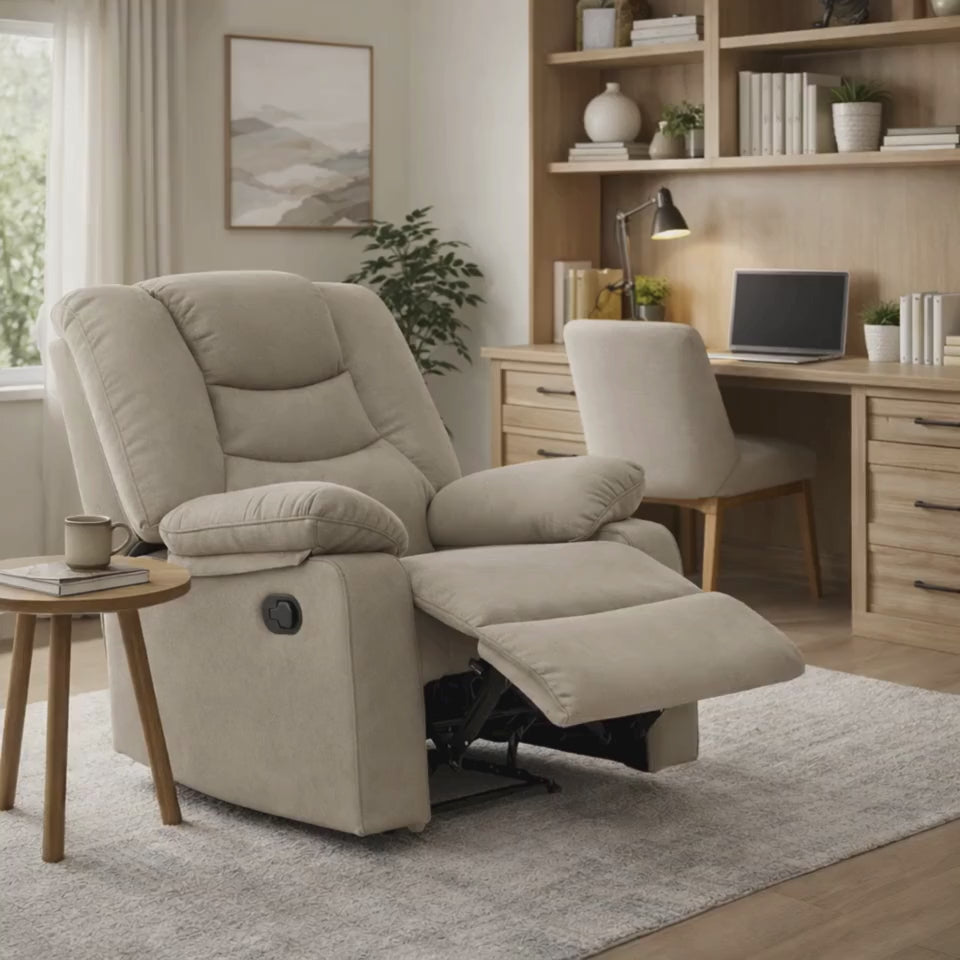 Sofá Reclino Kalerin Premium 1P