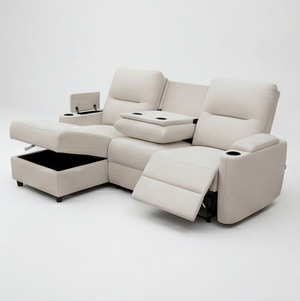 Sofá Reclinable Electrica Esquinera Tadashi Izquierdo