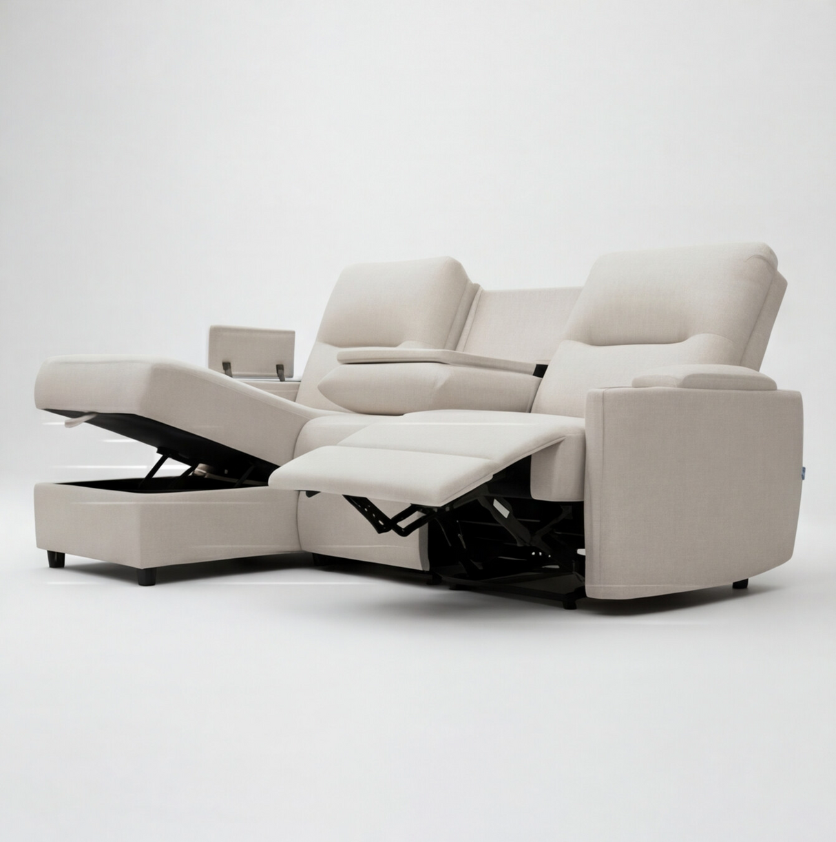 Sofá Reclinable Electrica Esquinera Tadashi Izquierdo