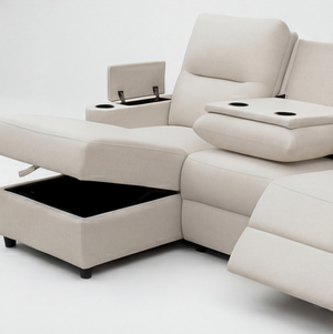 Sofá Reclinable Electrica Esquinera Tadashi Izquierdo
