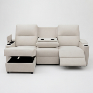 Sofá Reclinable Electrica Esquinera Tadashi Izquierdo