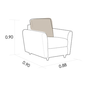 Sofá Tamesis 1 Puesto