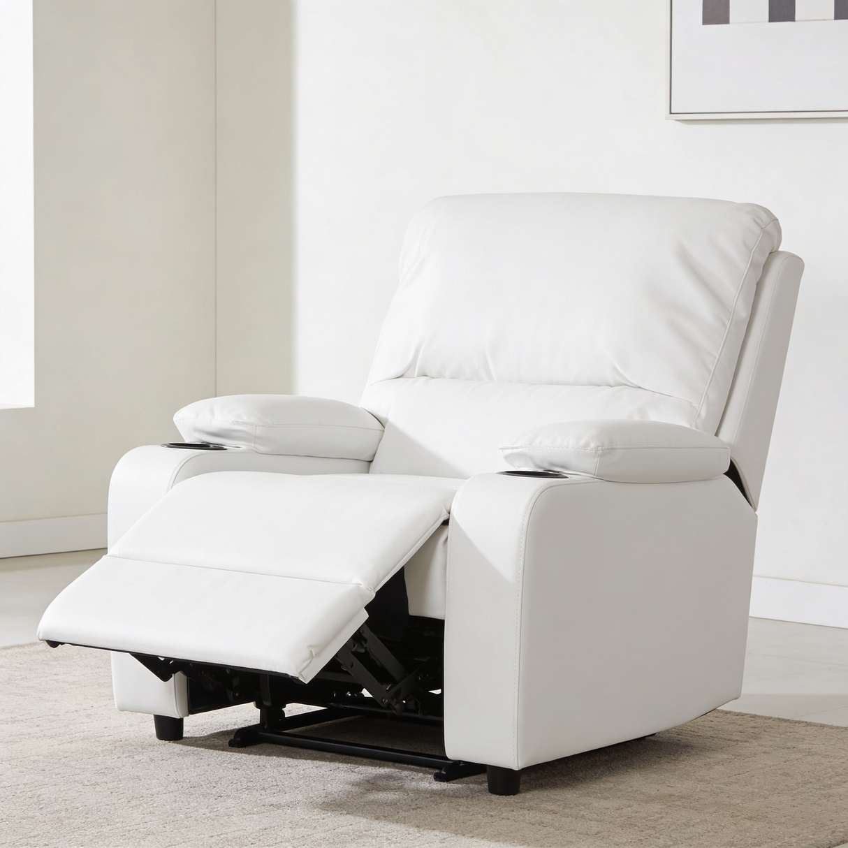 Sofá Reclino Waheeb Blanco