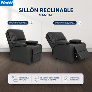 Sofá Reclinable Waheeb 1P