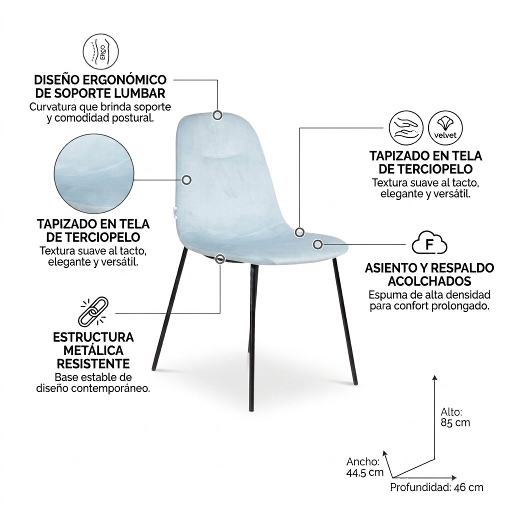 Silla De Comedor Wamika