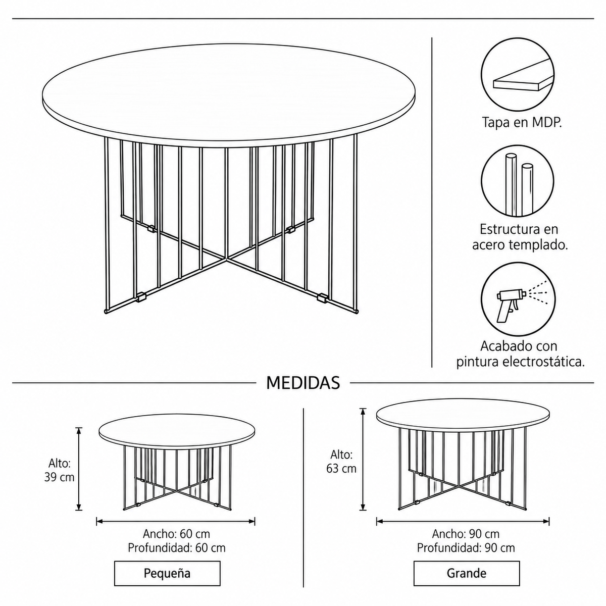 Mesa De Centro Wenoma